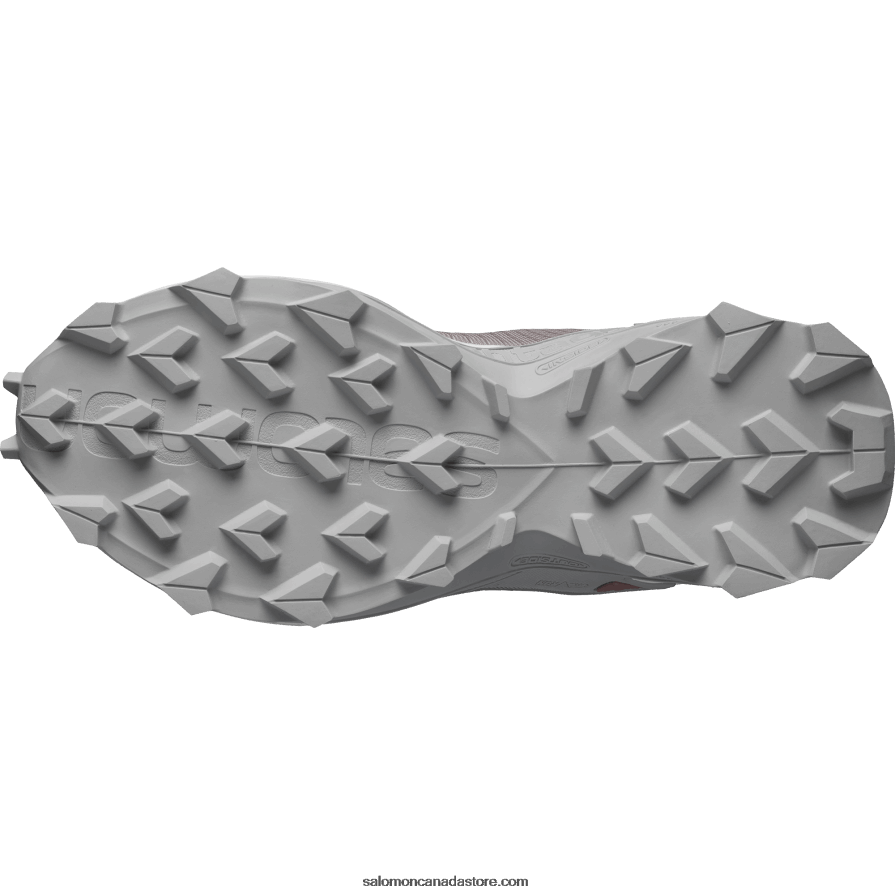 Junior - Kids\' Shoes - Alphacross Blast Salomon Quail/White/Pearl Blue X6B4FZ1350