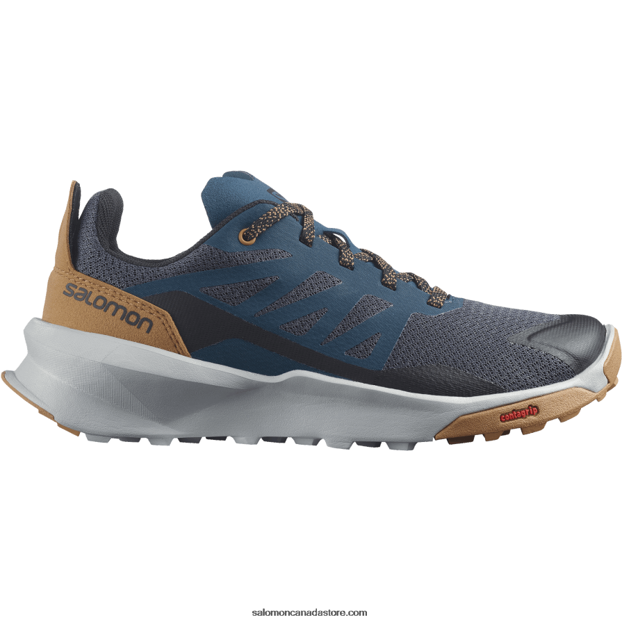 Junior - Kids' Shoes - Patrol Salomon Magnet/Pearl Blue/Tobacco Brown X6B4FZ1347