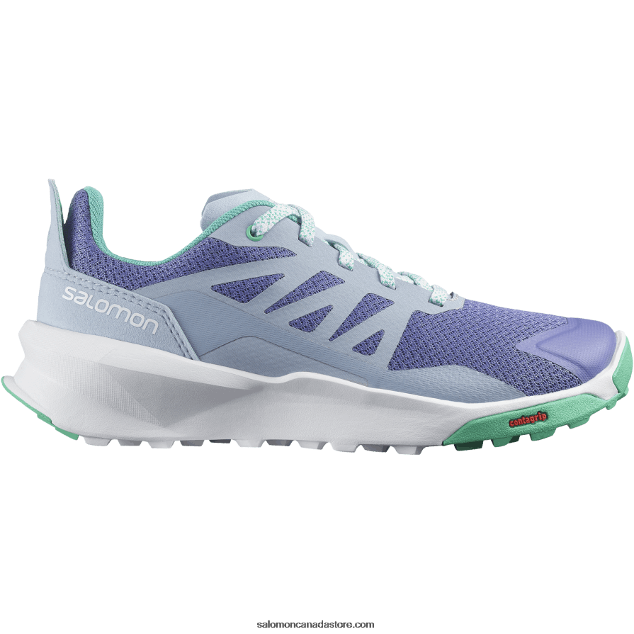 Junior - Kids' Shoes - Patrol Salomon Velvet Morning/Zen Blue/Mint Leaf X6B4FZ1348