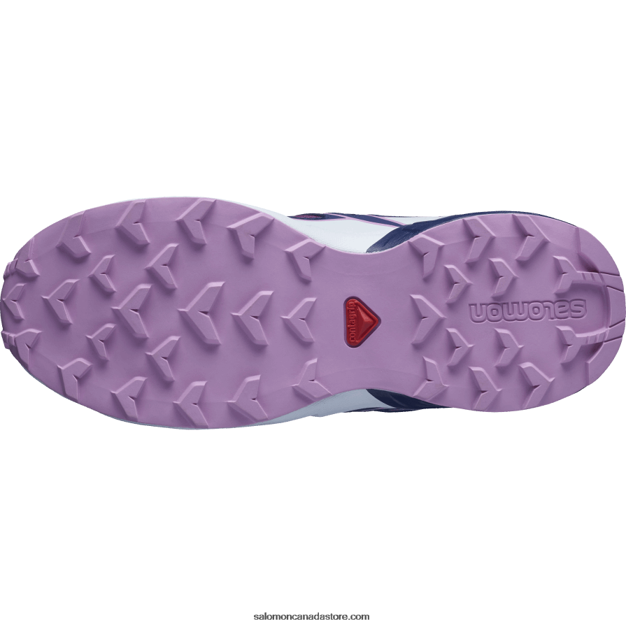 Junior - Kids\' Shoes - Speedcross Salomon Plum Caspia/Evening Blue/Orchid X6B4FZ1355