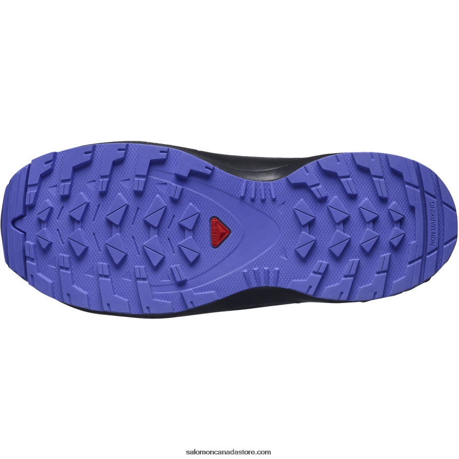 Junior - Kids\' Shoes - Xa Pro V8 Clima Waterproof Salomon Astral Aura/Black/Purple Heather X6B4FZ1359