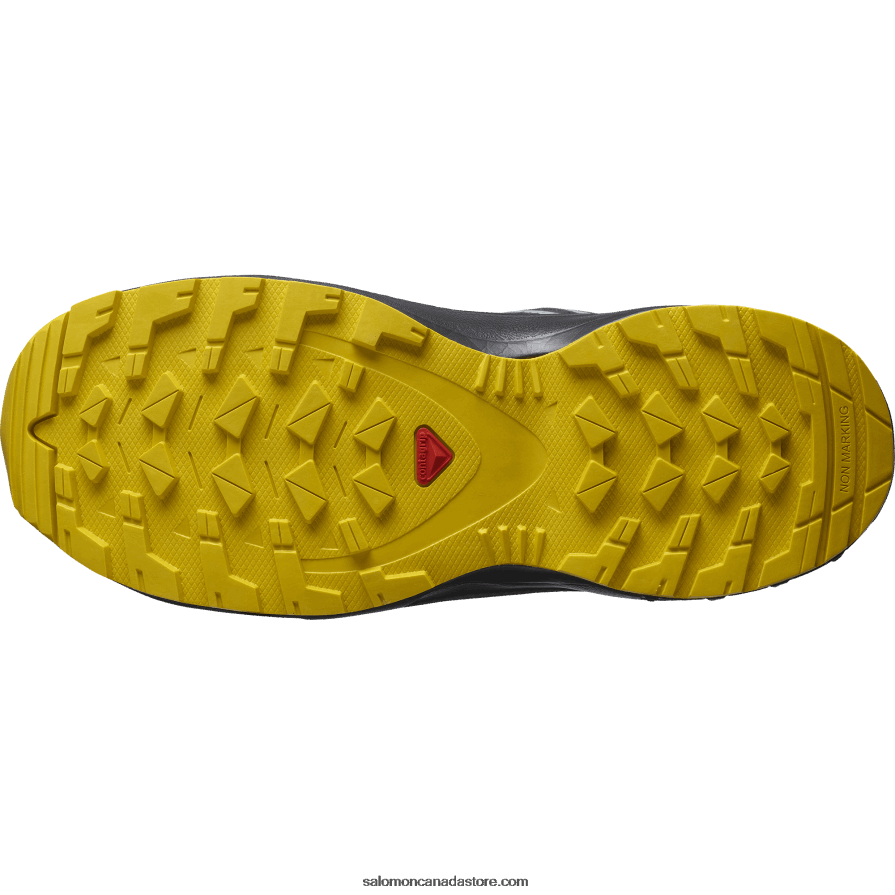 Junior - Kids\' Shoes - Xa Pro V8 Clima Waterproof Salomon Olive Night/Black/Sulphur X6B4FZ1362