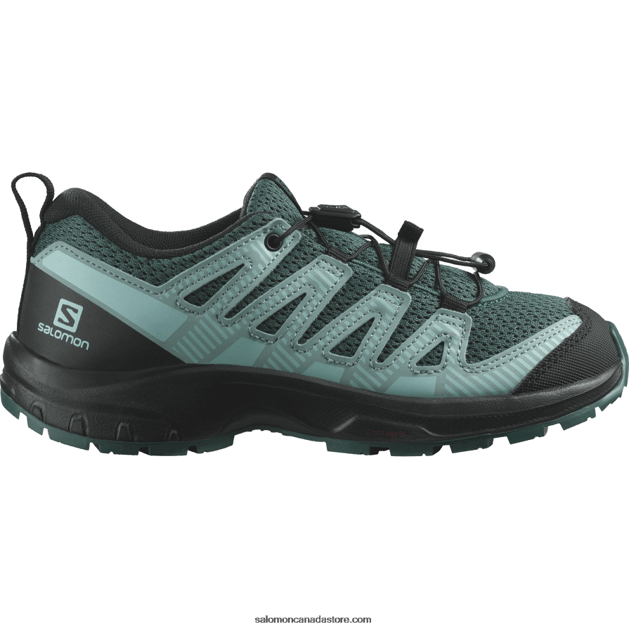 Junior - Kids' Shoes - Xa Pro V8 Salomon Stargazer/Black/Blue Radiance X6B4FZ1358