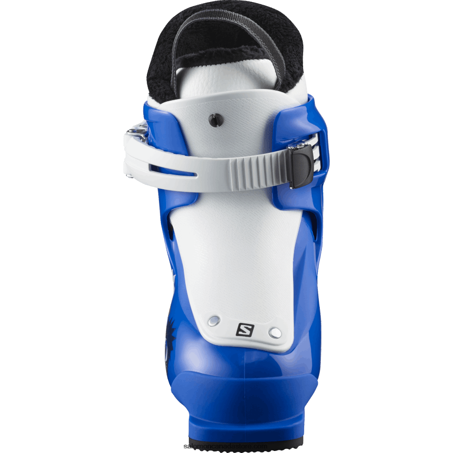 Junior - Kids\' All-Mountain Boots - T1 Salomon Race Blue/White X6B4FZ1425