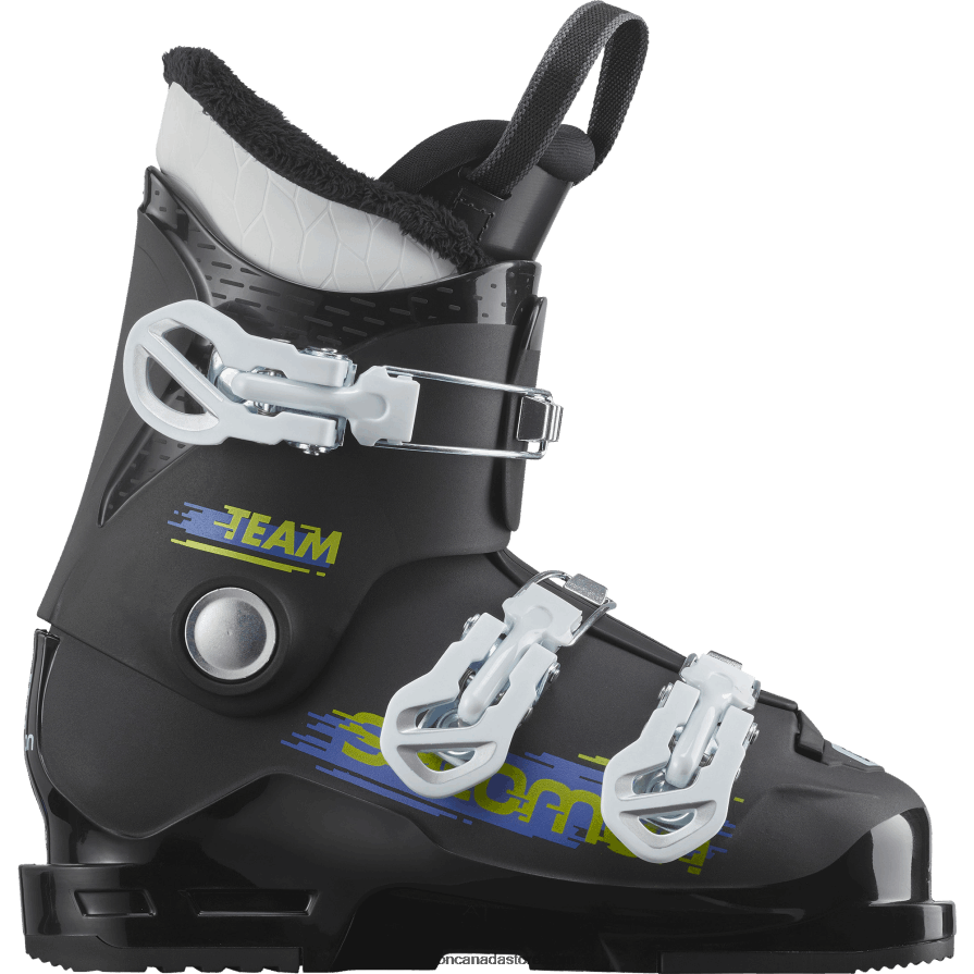 Junior - Kids' All-Mountain Boots - Team T3 Salomon Black/White X6B4FZ1378