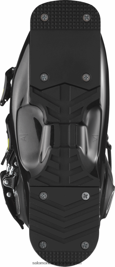 Junior - Kids\' On-Piste Boots - S/Max 60 Rt Salomon Black/Acid Green X6B4FZ1375