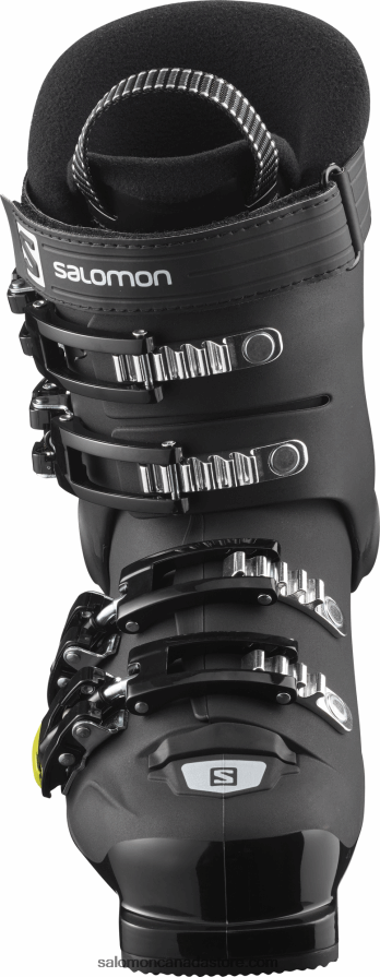 Junior - Kids\' On-Piste Boots - S/Max 60 Rt Salomon Black/Acid Green X6B4FZ1375