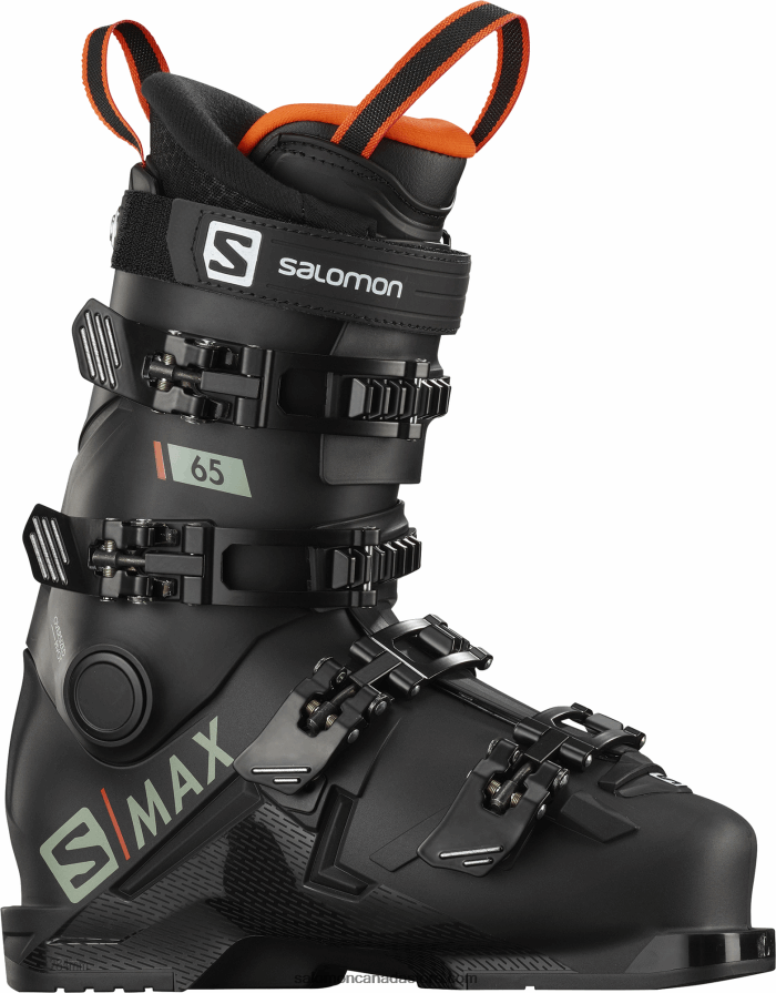 Junior - Kids' On-Piste Boots - S/Max 65 Salomon Black/Red X6B4FZ1370