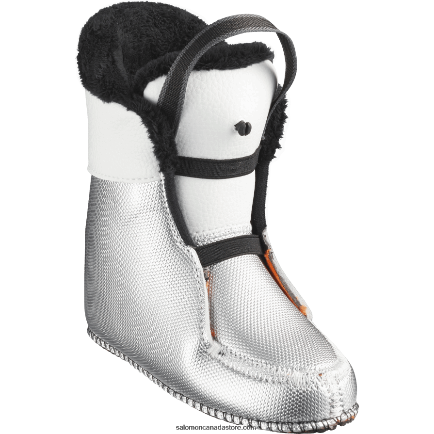 Junior - Kids\' On-Piste Boots - T1 Girly Salomon White/Scuba Blue X6B4FZ1426