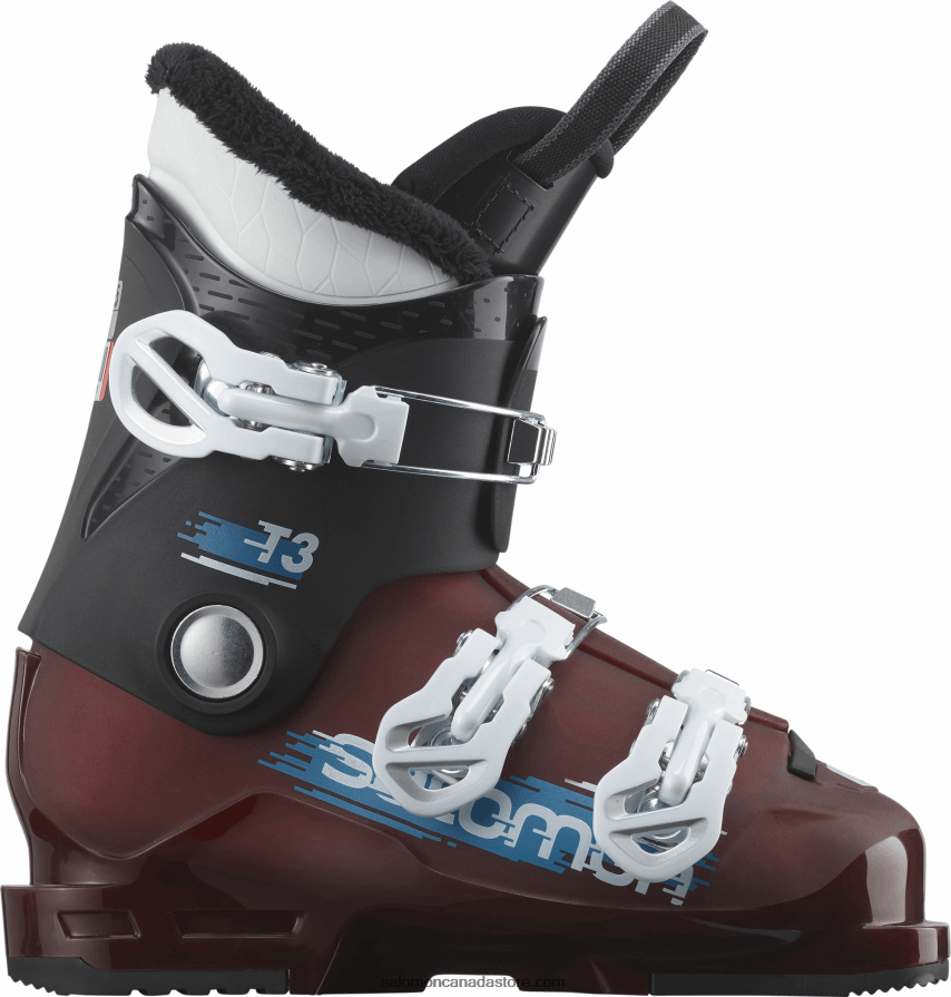 Junior - Kids' On-Piste Boots - T3 Rt Salomon Black/Red/White X6B4FZ1377