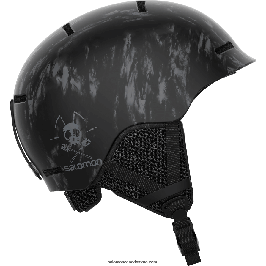 Junior - Kids' Helmet - Grom Salomon Black Tie&Dye X6B4FZ1395
