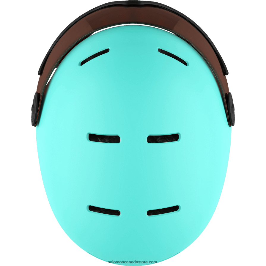 Junior - Kids\' Helmet - Grom Visor Salomon Aruba Glossy X6B4FZ1390
