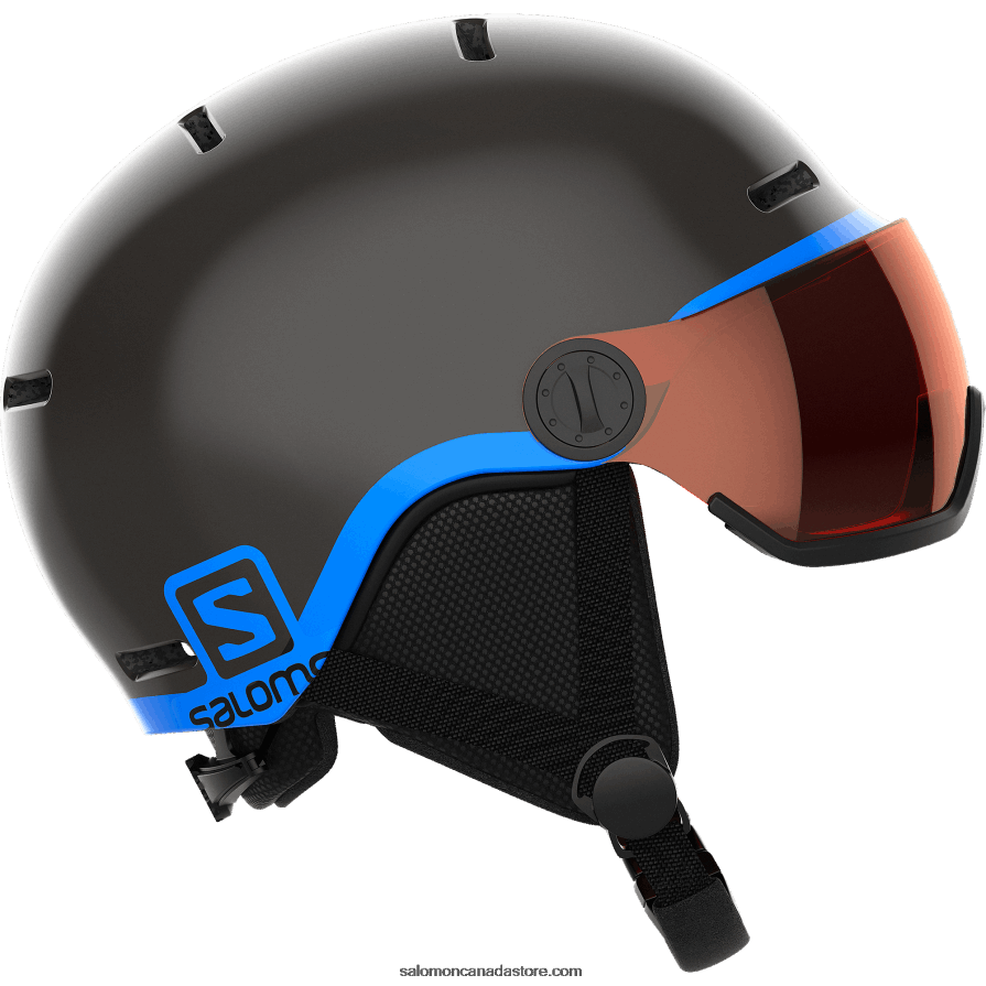 Junior - Kids' Helmet - Grom Visor Salomon Black X6B4FZ1388