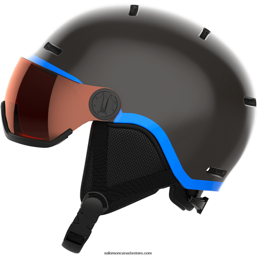 Junior - Kids\' Helmet - Grom Visor Salomon Black X6B4FZ1388