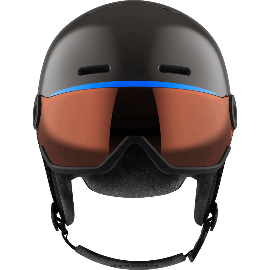 Junior - Kids\' Helmet - Grom Visor Salomon Black X6B4FZ1388