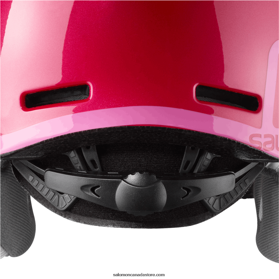 Junior - Kids\' Helmet - Grom Visor Salomon Glossy/Pink X6B4FZ1389