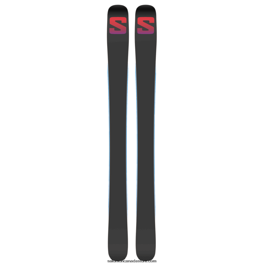 Junior - Kids\' Freeride Skis - Qst Blank Team Salomon Illusion Blue/Red/Process Blue X6B4FZ1366