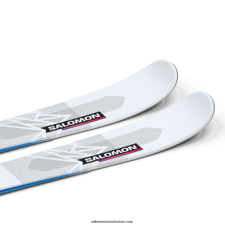 Junior - Kids\' Freeride Skis - Qst Blank Team Salomon Illusion Blue/Red/Process Blue X6B4FZ1366