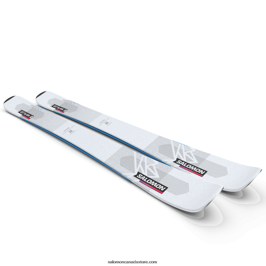 Junior - Kids\' Freeride Skis - Qst Blank Team Salomon Illusion Blue/Red/Process Blue X6B4FZ1366