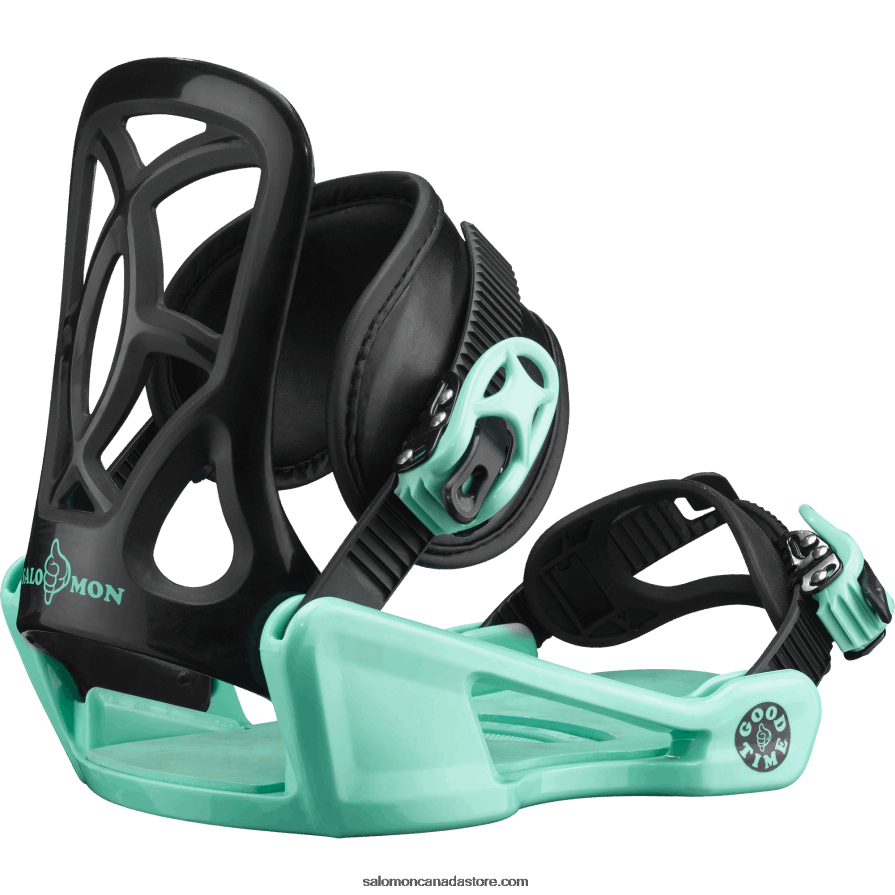 Junior - Kids' Snowboard Bindings - Goodtime Xs Salomon L40900600 X6B4FZ1407