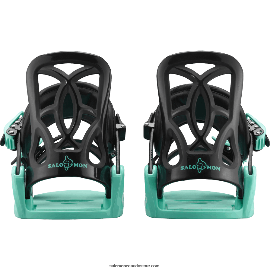 Junior - Kids\' Snowboard Bindings - Goodtime Xs Salomon L40900600 X6B4FZ1407