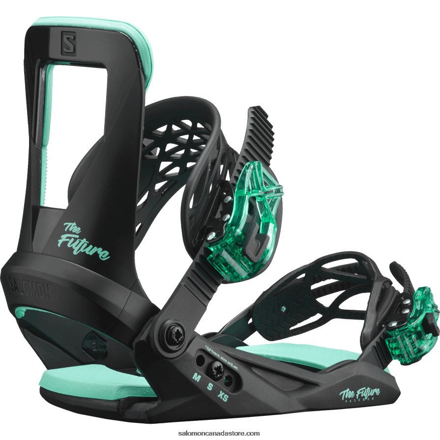 Junior - Kids' Snowboard Bindings - The Future Salomon L41566800 X6B4FZ1406