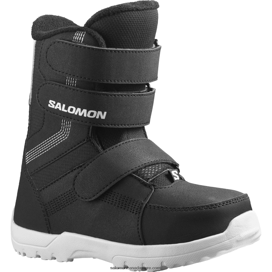 Junior - Kids' Snowboard Boots - Whipstar Salomon Black/White X6B4FZ1403