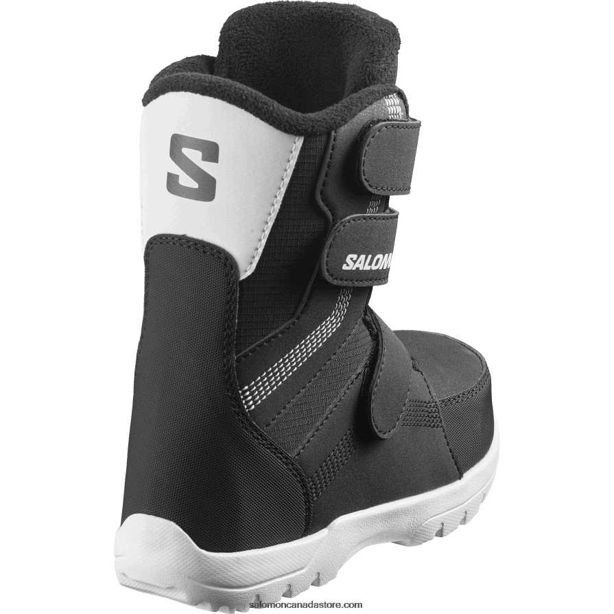 Junior - Kids\' Snowboard Boots - Whipstar Salomon Black/White X6B4FZ1403