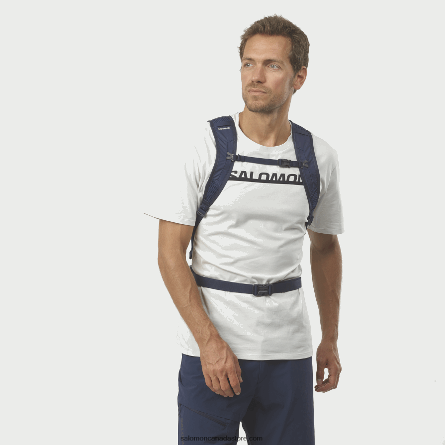 Men's Everyday Bag - Trailblazer 10 Salomon Surf The Web/Black Iris X6B4FZ365