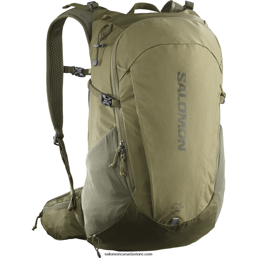 Men\'s Everyday Bag - Trailblazer 30 Salomon Martini Olive/Olive Night/Ebony X6B4FZ369