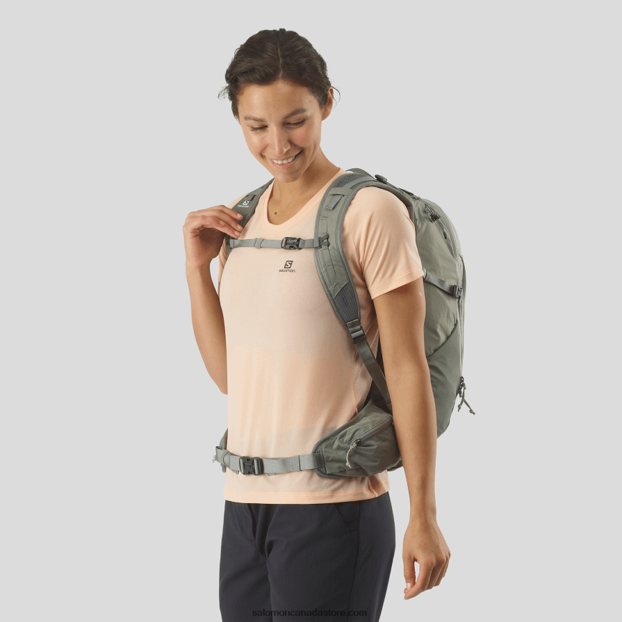 Men\'s Everyday Bag - Trailblazer 30 Salomon Wrought Iron/Sedona Sage X6B4FZ368