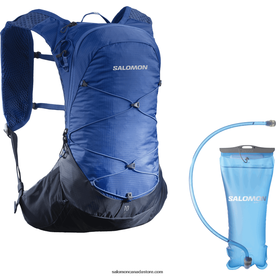 Men's Hiking Bag - Xt 10 Bladder Salomon Nautical Blue/Mood Indigo X6B4FZ359