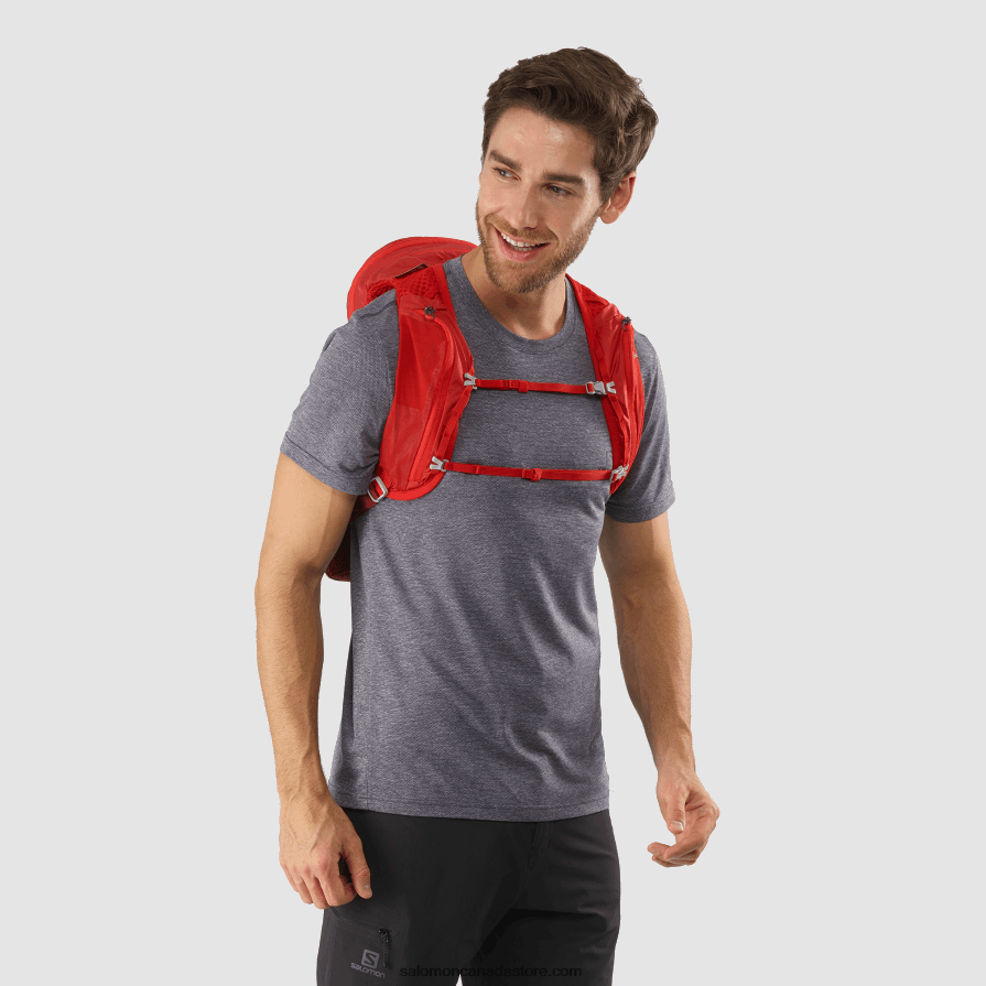 Men's Hiking Bag - Xt 10 Salomon Goji Berry/Madder Brown X6B4FZ1207