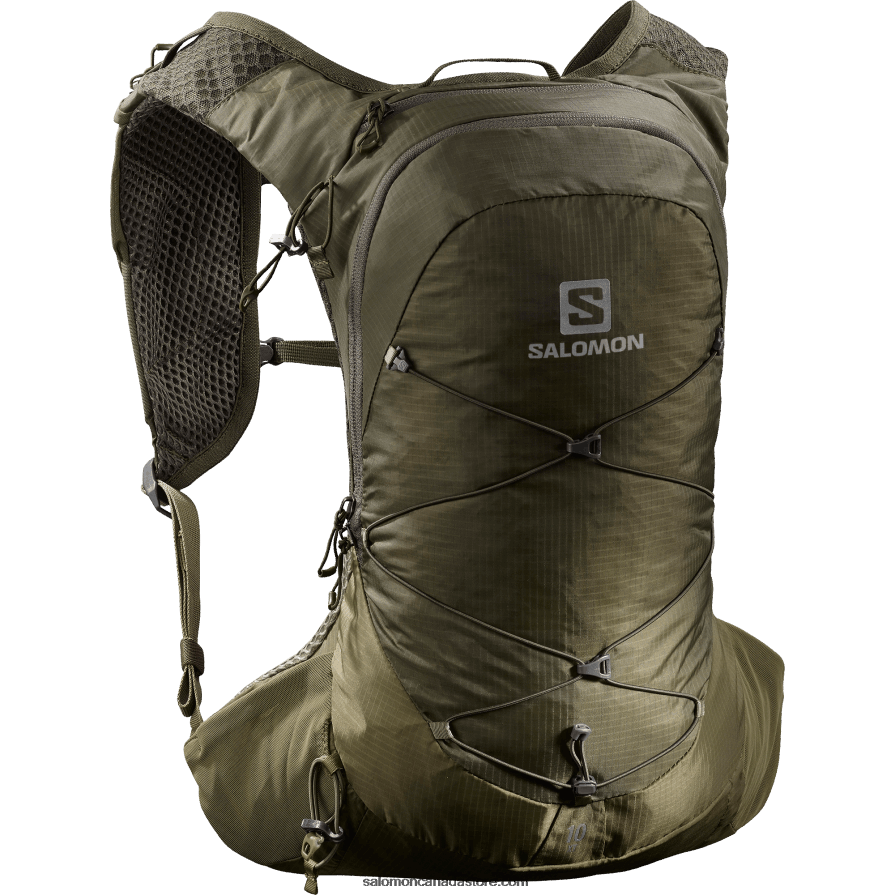Men\'s Hiking Bag - Xt 10 Salomon Olive Night/Martini Olive X6B4FZ1205