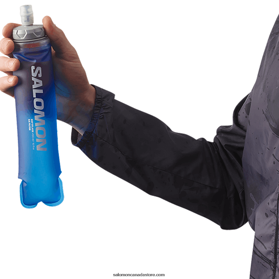 Men\'s Hydration Accessories - Soft Flask Xa Filter 490Ml/16Oz 42 Salomon Clear Blue X6B4FZ1208
