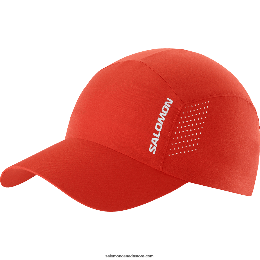 Men's Cap - Cross Salomon Fiery Red X6B4FZ427
