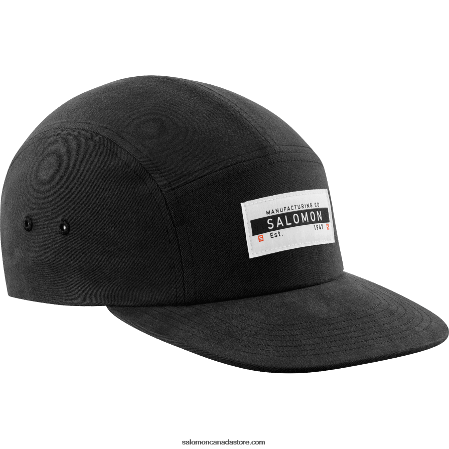 Men's Cap - Five Panel Salomon Black X6B4FZ450