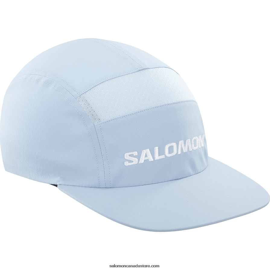 Men's Cap - Runlife Salomon Chambray Blue X6B4FZ442