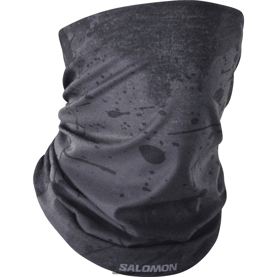Men's Neckwarmer - Cross Salomon Deep Black/Ao/Periscope X6B4FZ449