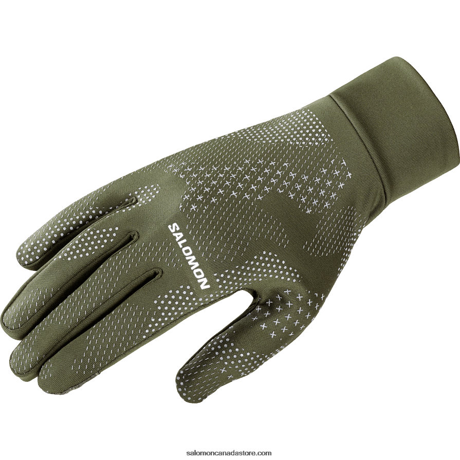 Men's Gloves - Cross Warm Salomon Forest Night/Ao X6B4FZ472