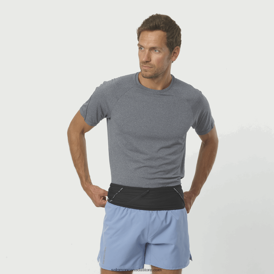 Men's Belt - Pulse Salomon Black X6B4FZ309