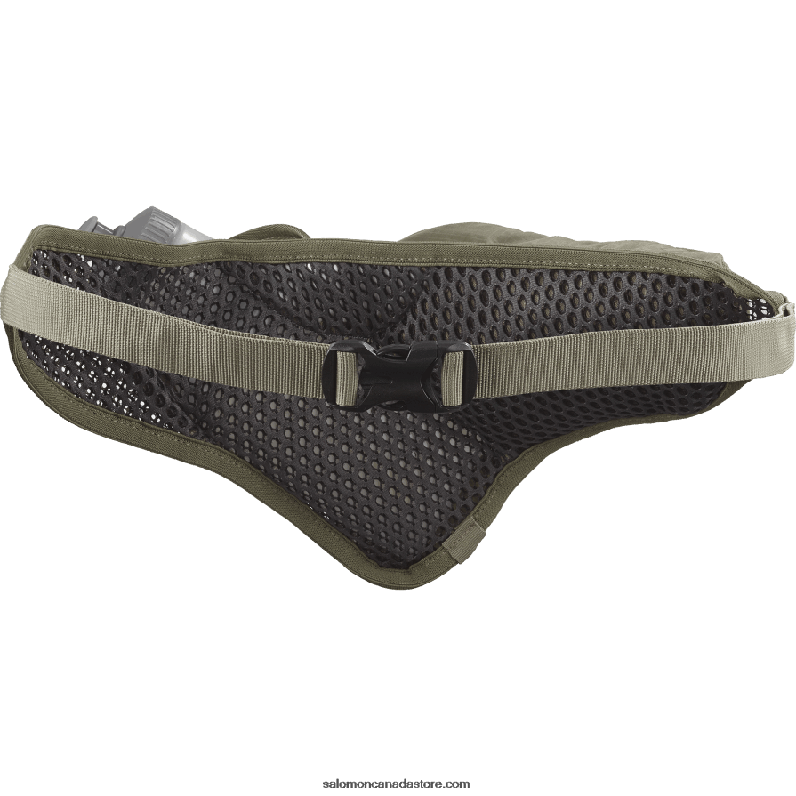 Men\'s Belt with 3D bottle included - Active Salomon Dusky Green/Ebony X6B4FZ345