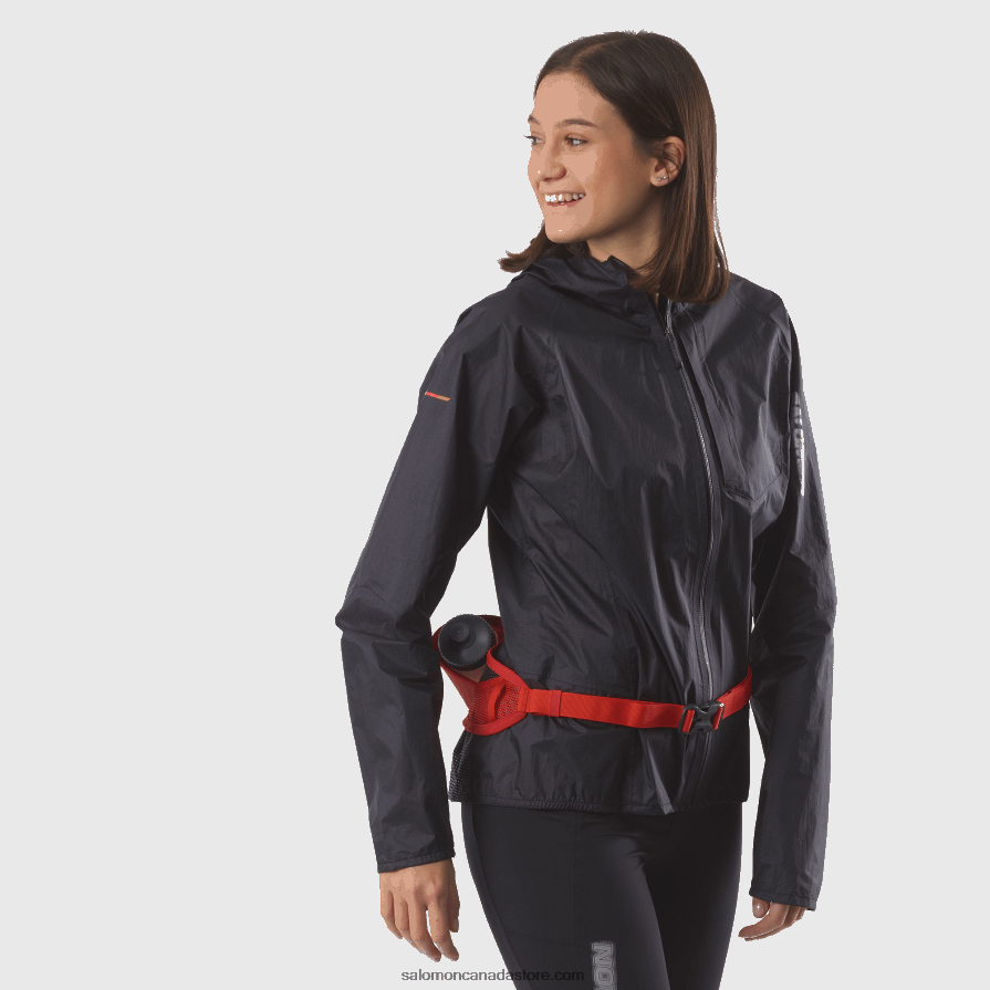 Men\'s Belt with 3D bottle included - Active Salomon Fiery Red/Ebony X6B4FZ346