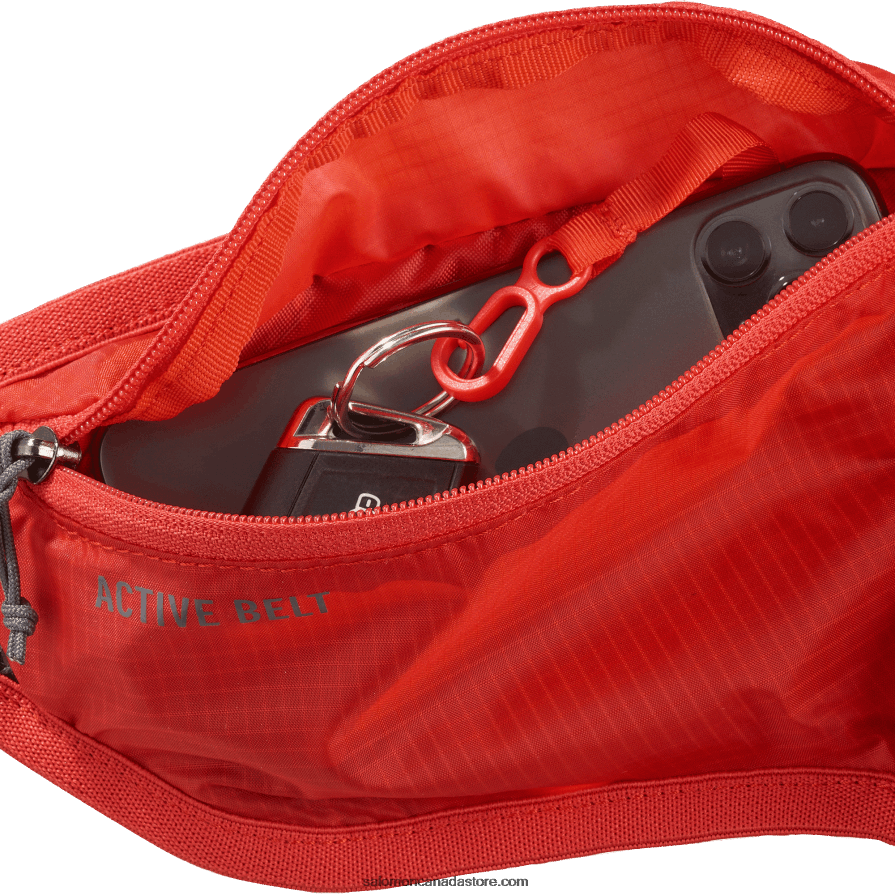 Men\'s Belt with 3D bottle included - Active Salomon Fiery Red/Ebony X6B4FZ346