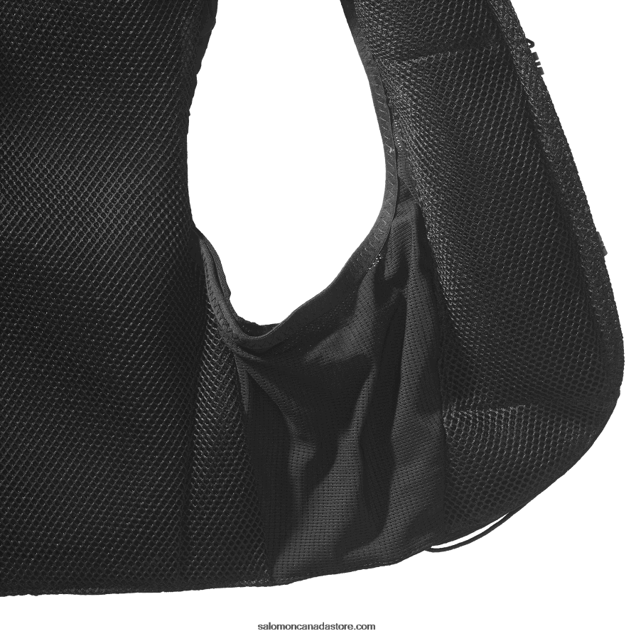 Men\'s Running Vest with flasks included - Adv Skin 5 Salomon Black/Ebony X6B4FZ317