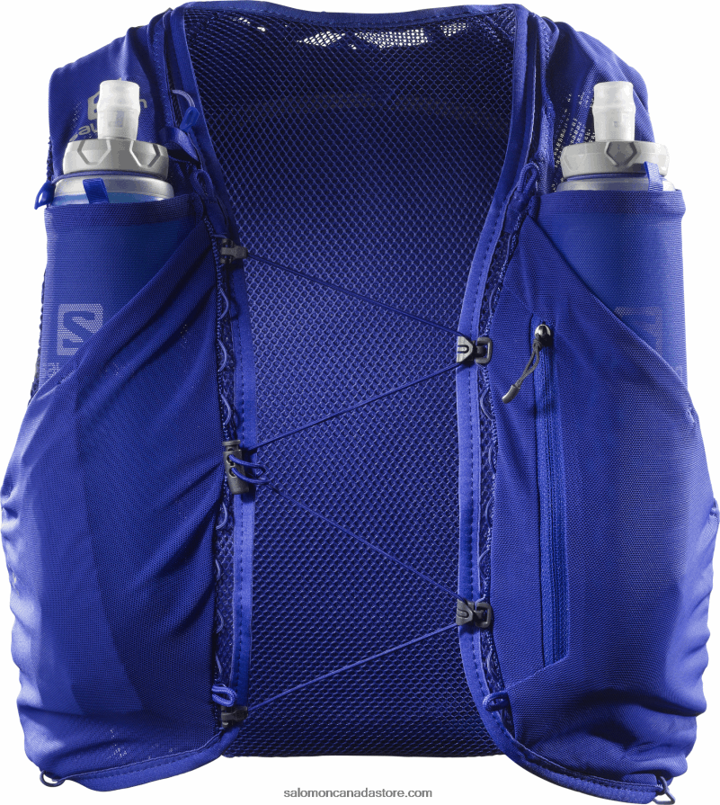 Men\'s Running Vest with flasks included - Adv Skin 5 Salomon Clematis Blue/Ebony X6B4FZ355