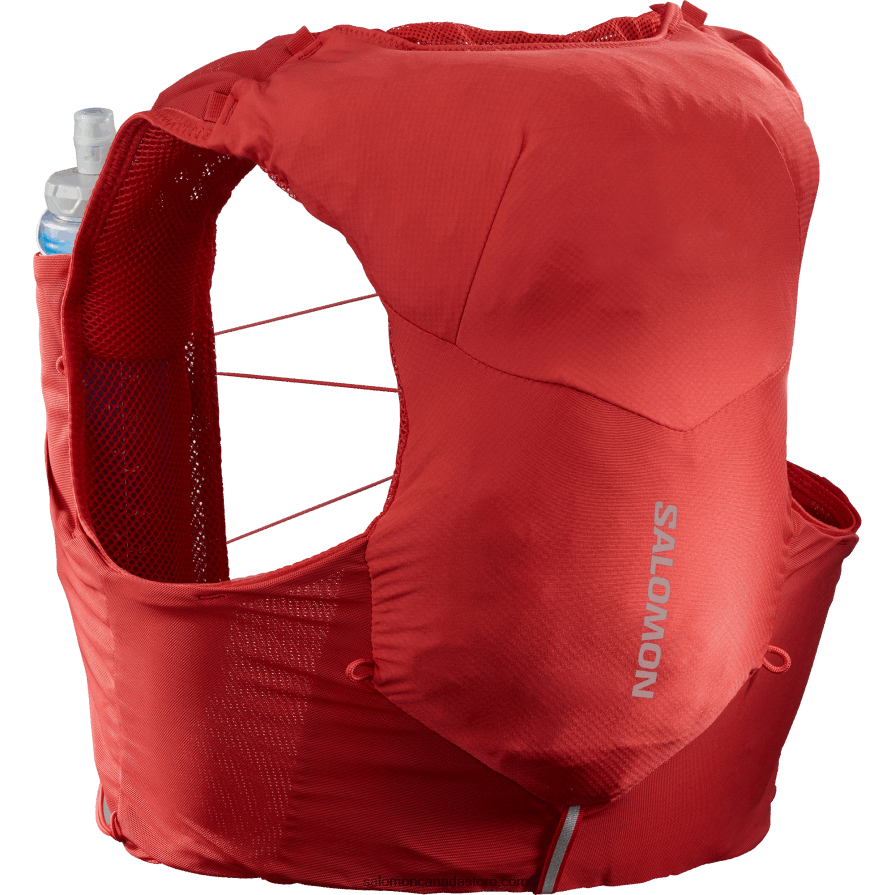 Men\'s Running Vest with flasks included - Adv Skin 5 Salomon Goji Berry/Ebony X6B4FZ320