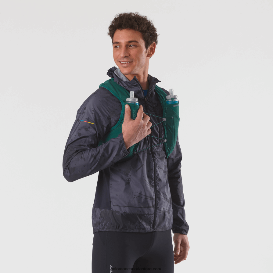 Men's Running Vest with flasks included - Adv Skin 5 Salomon Pacific X6B4FZ322