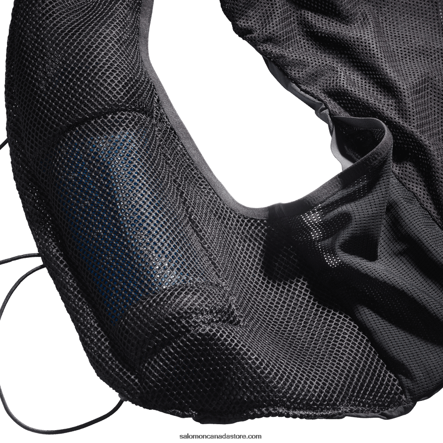 Men\'s Running Vest with flasks included - Sense Pro 5 Salomon Black/Ebony X6B4FZ338