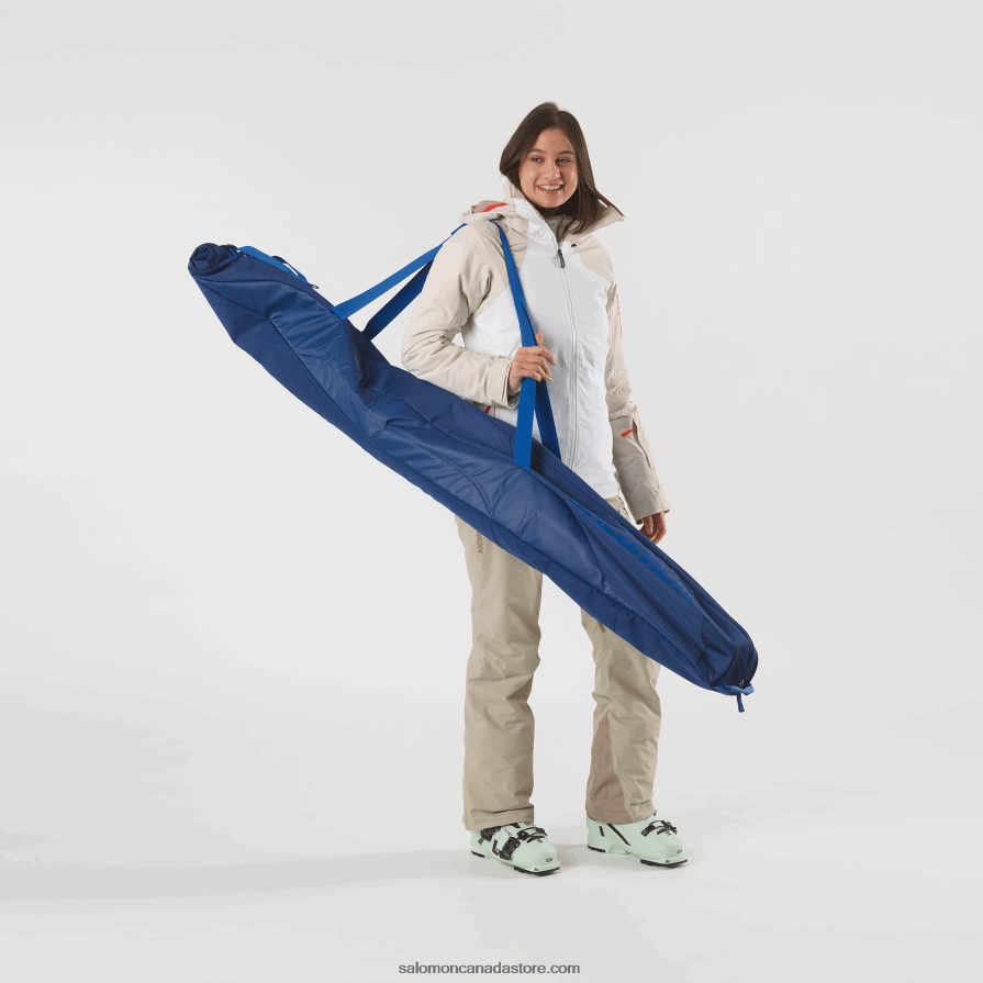 Men\'s Ski Bag - Extend 1P Padded 160-210 Salomon Nautical Blue/Navy Peony X6B4FZ407